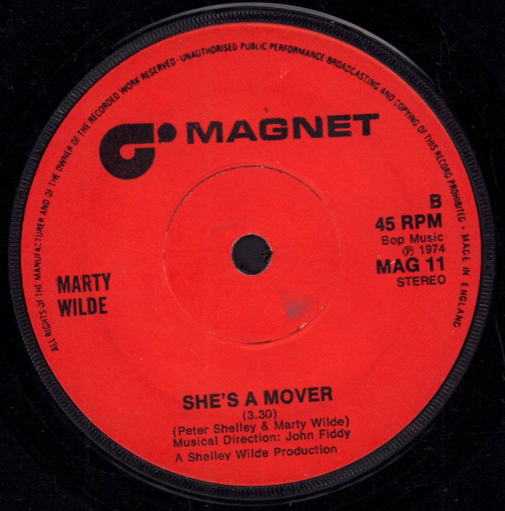 Marty Wilde - All Night Girl - 7 Inch