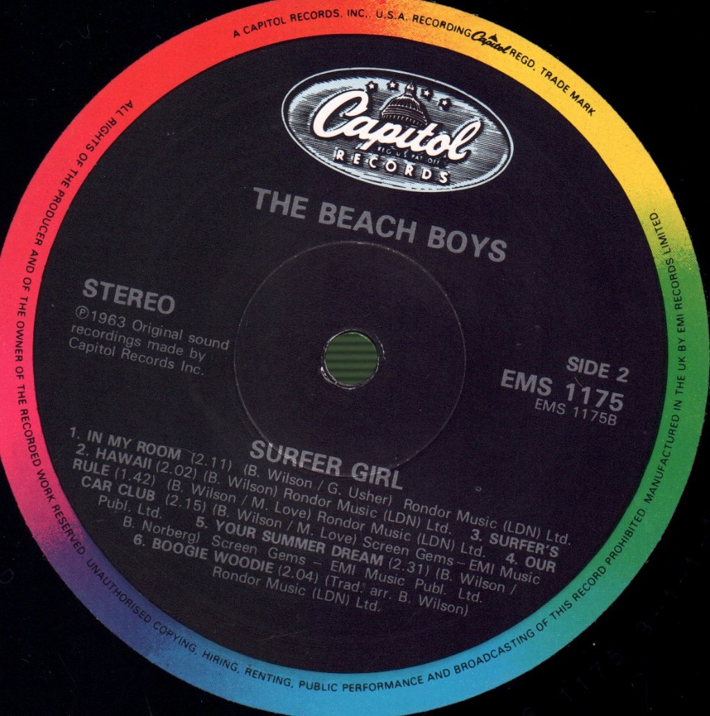 Beach Boys - Surfer Girl - Lp