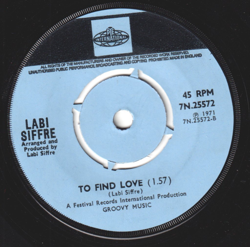 Labi Siffre - It Must Be Love - 7 Inch