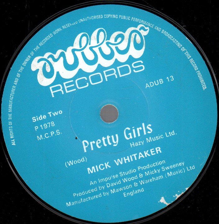 Mick Whitaker - When A Man Loves A Woman - 7 Inch