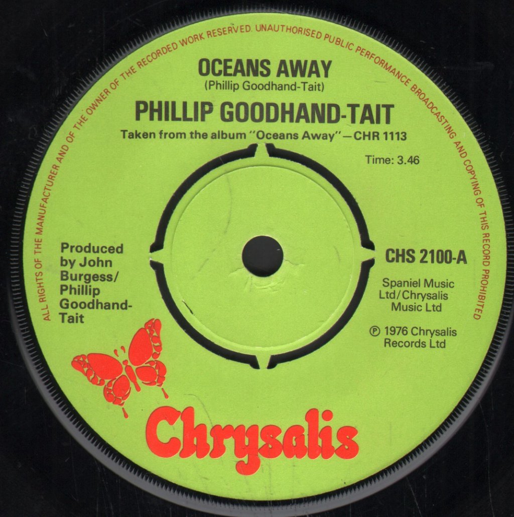 Phillip Goodhand Tait - Oceans Away - 7 Inch