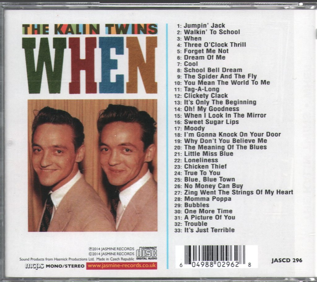 Kalin Twins - When - Cd