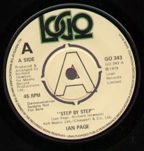 Ian Page - Step By Step - 7 Inch