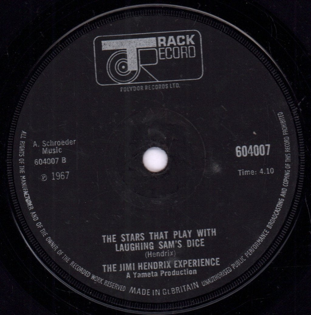 Jimi Hendrix Experience - Burning Of The Midnight Lamp - 7 Inch