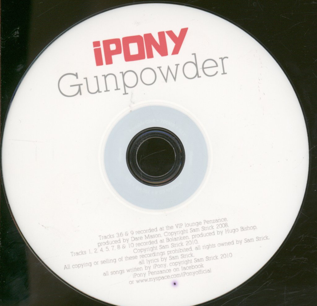 IPONY - Gunpowder - Cd