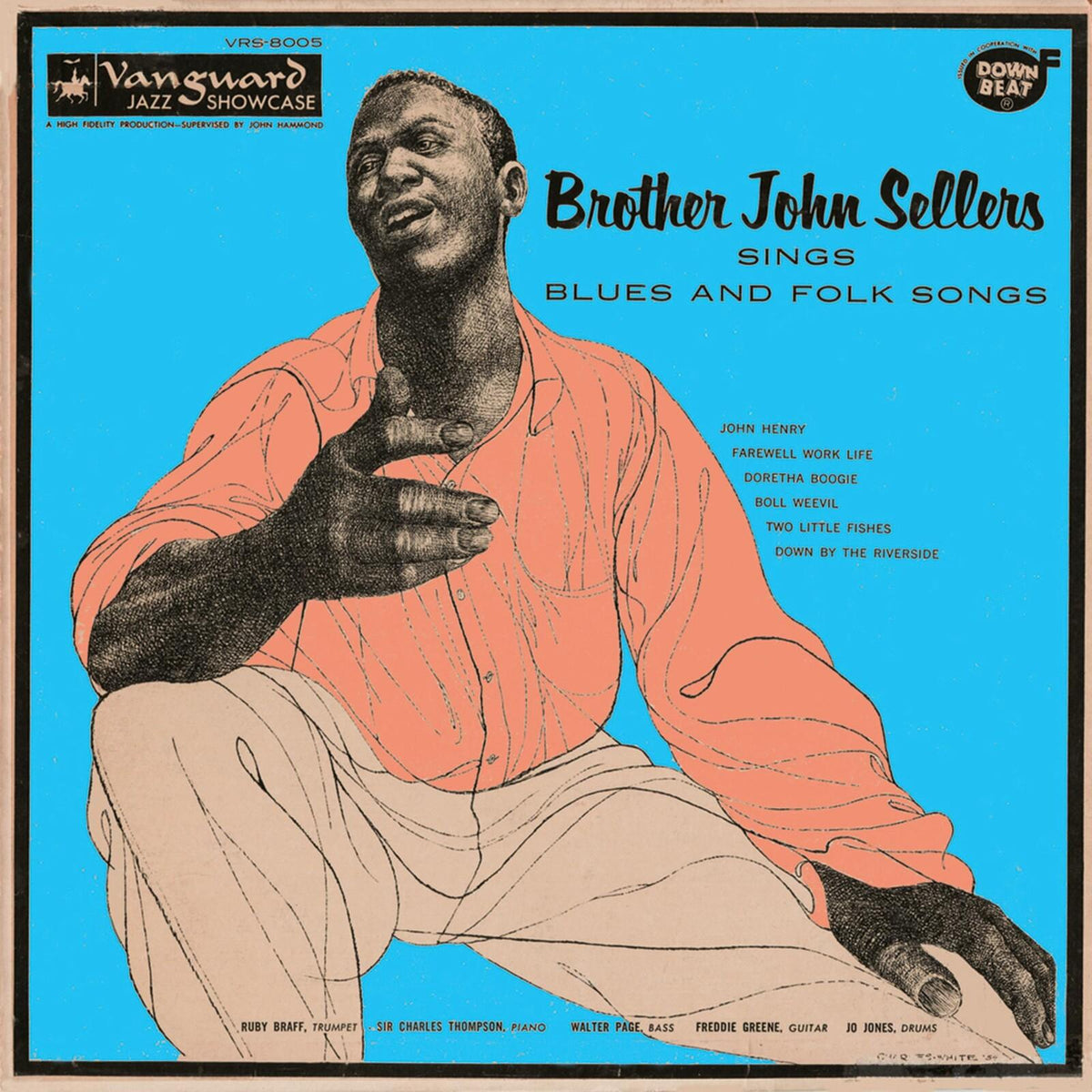 Brother John Sellers - Sings Blues and Folk Songs - Cd