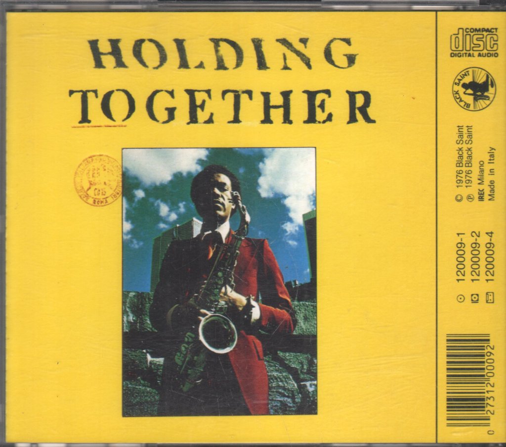Oliver Lake - Holding Together - Cd
