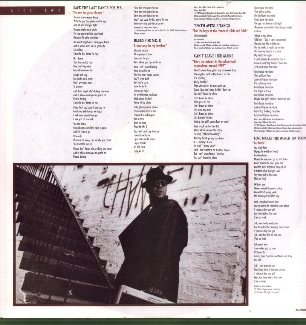 Bruce Willis - If It Don't Kill You It Just Makes You Stronger - Lp