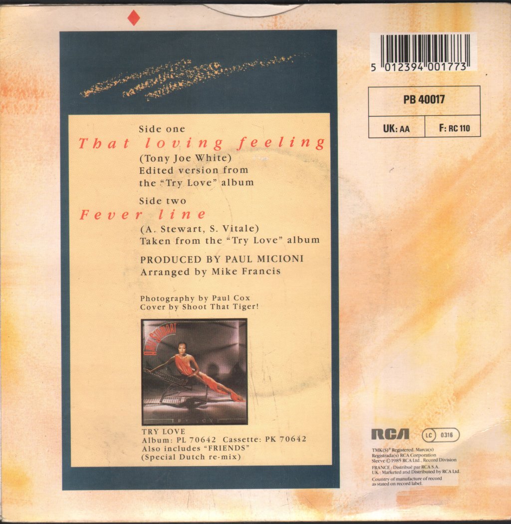 Amii Stewart - That Loving Feeling - 7 Inch