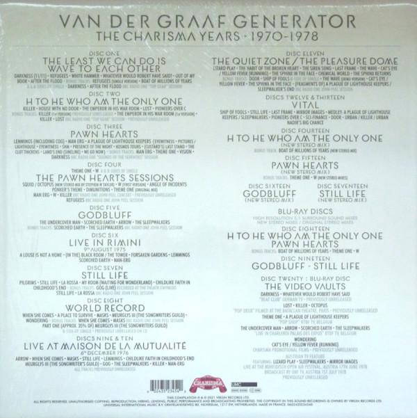 Van Der Graaf Generator - Charisma Years 1970-1978 - Box Set