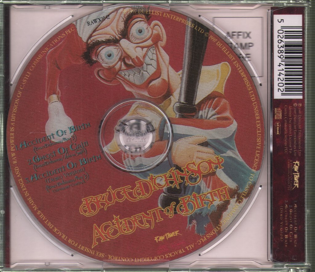 Bruce Dickinson - Accident Of Birth - Cd