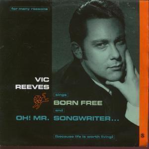 Vic Reeves And The Roman Numerals - Born Free - 7 Inch