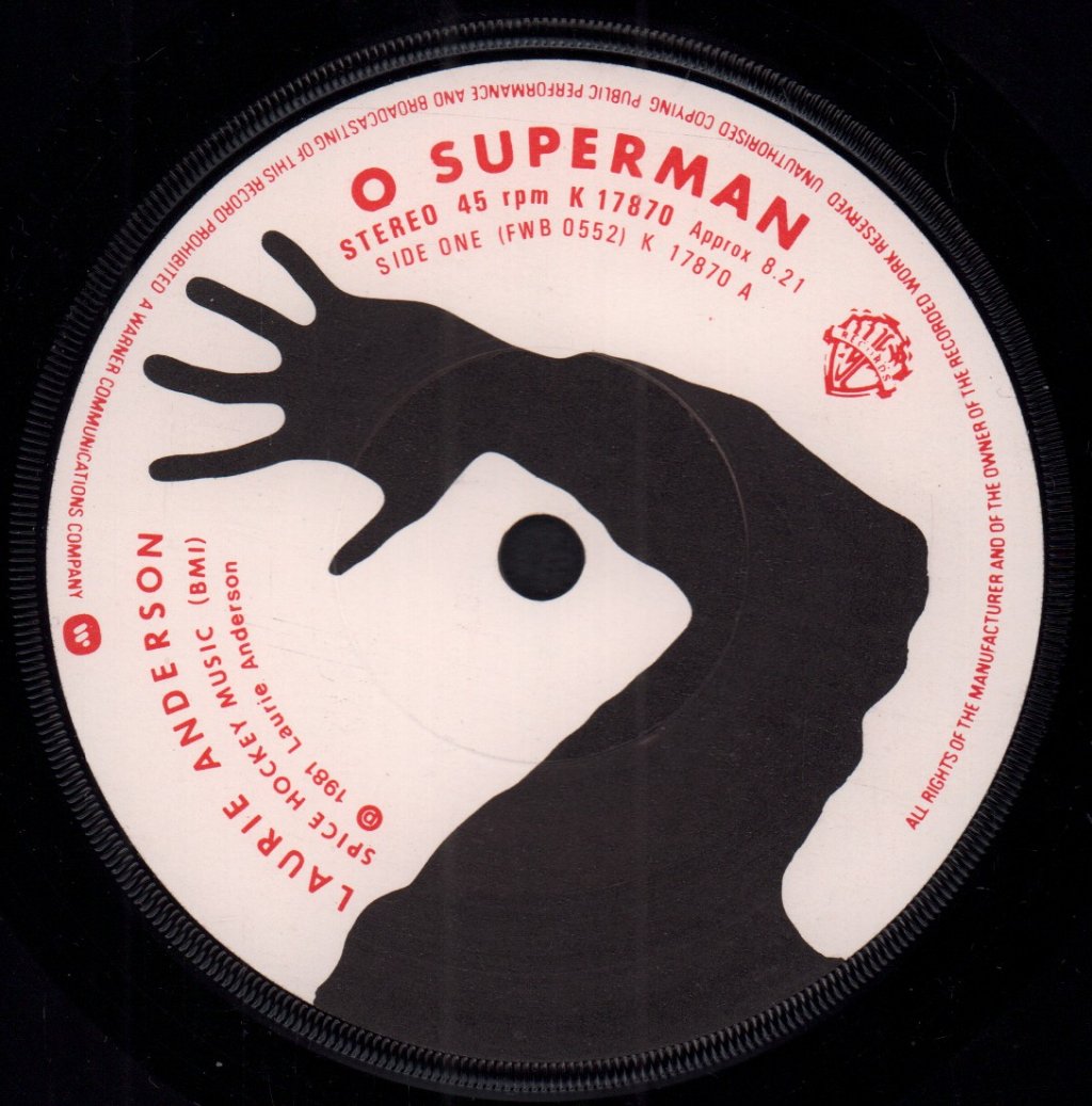 Laurie Anderson - O Superman Ep - 7 Inch