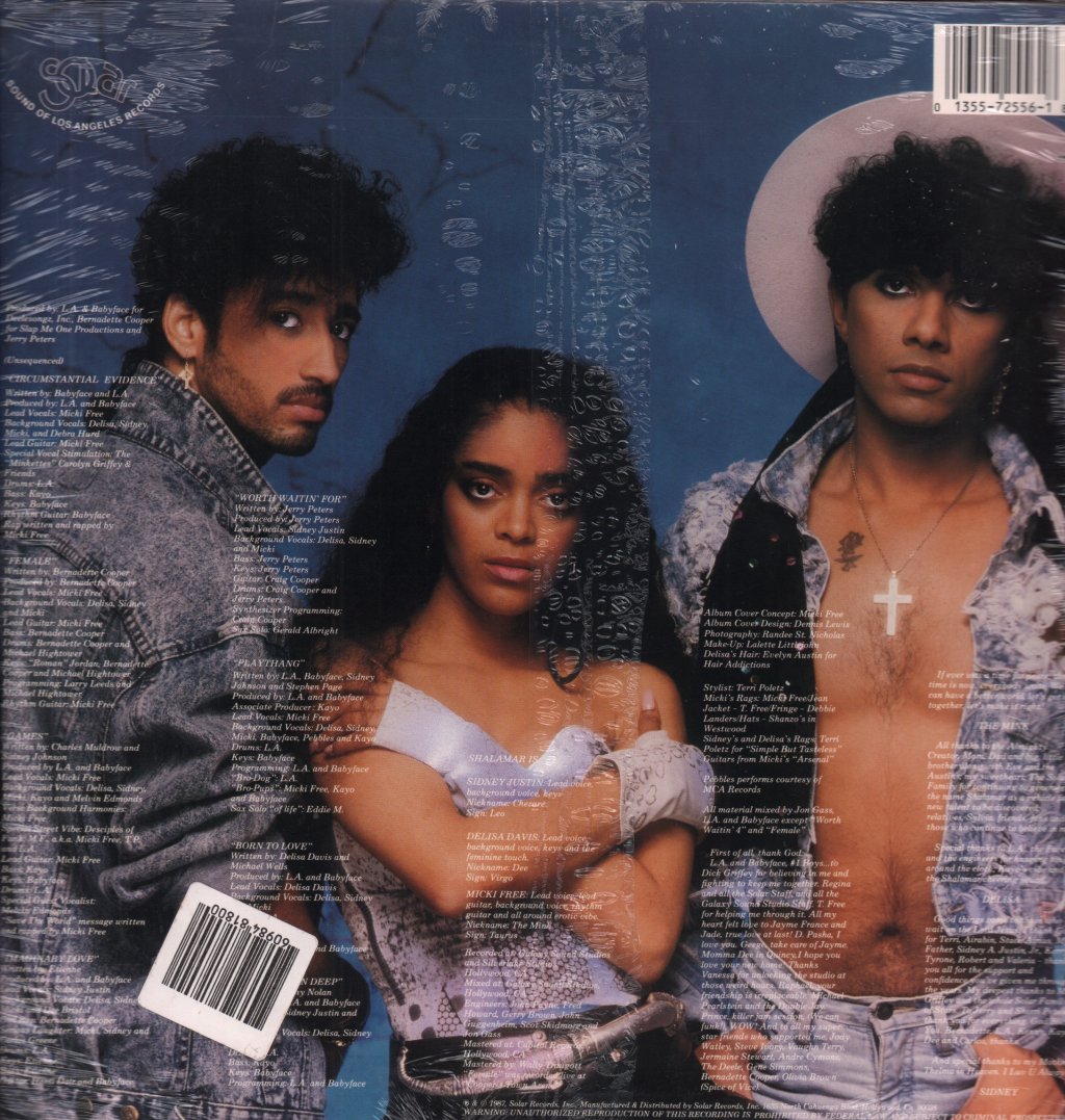 Shalamar - Circumstantial Evidence - Lp