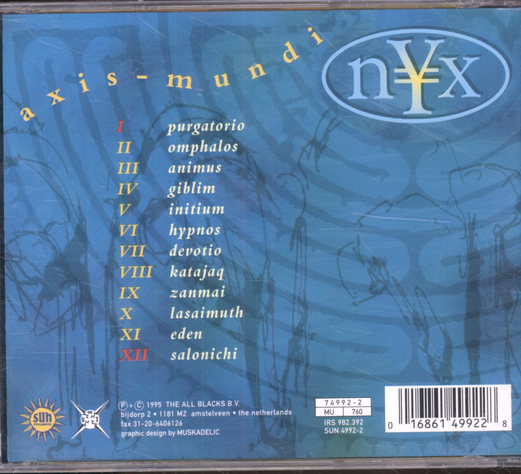 N.Y.X. - Axis-Mundi - Cd