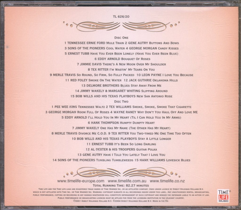 Various Artists - Classic Country 1944-1949 - Double Cd