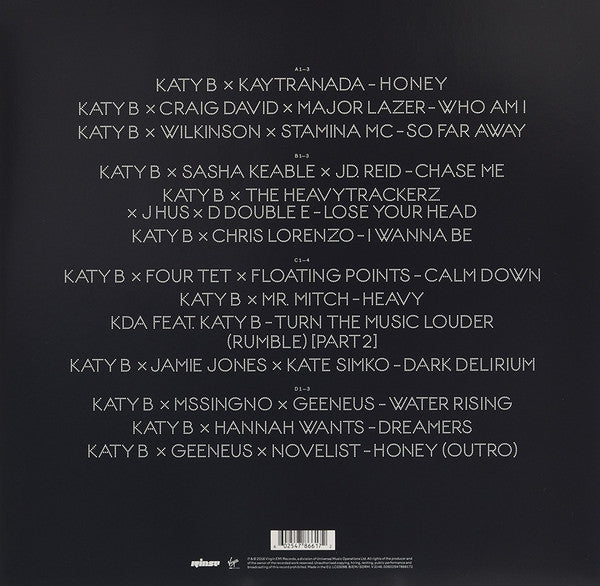 Katy B - Honey - Double Lp