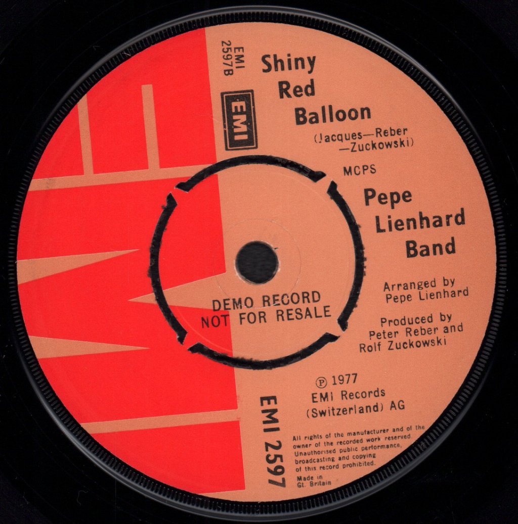 Pepe Leinhard Band - Swiss Lady - 7 Inch
