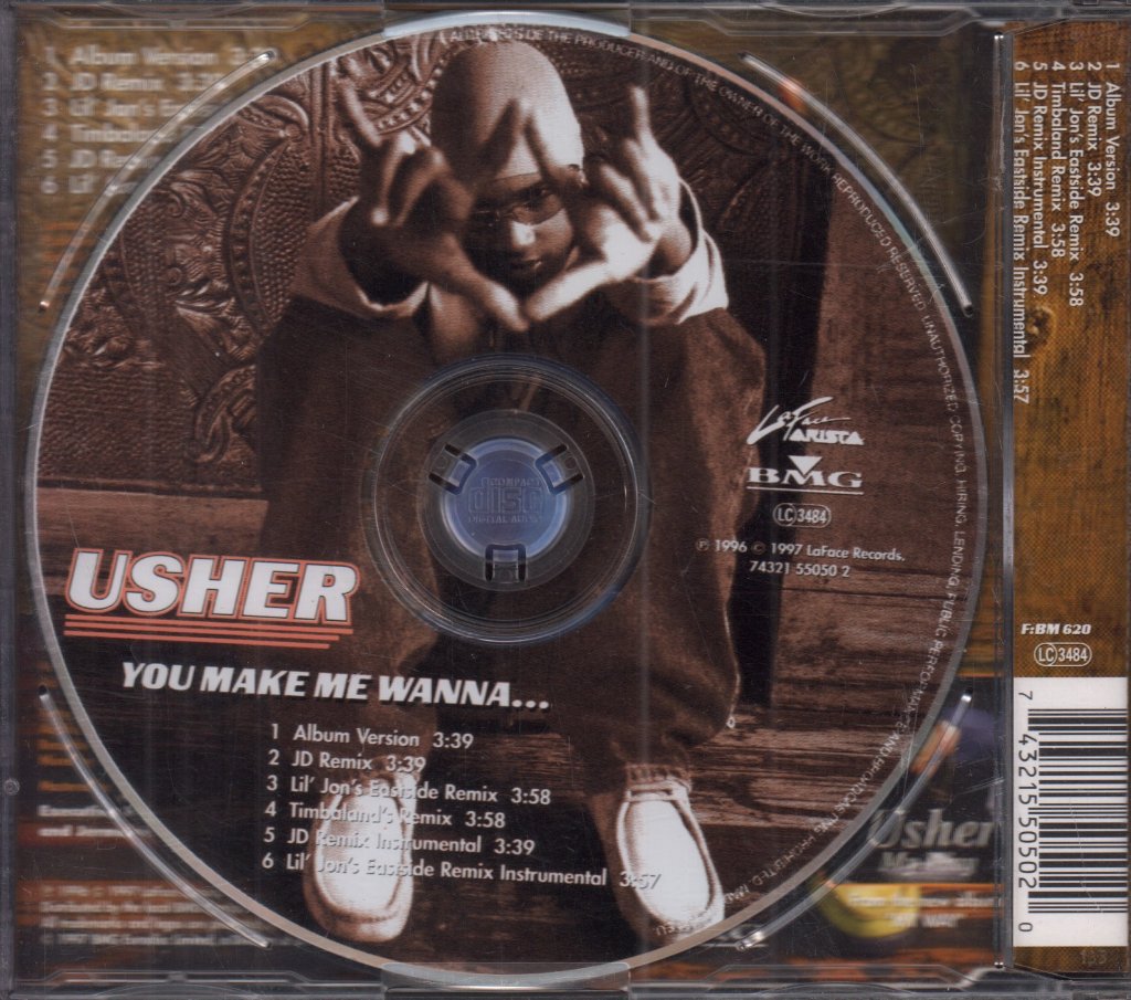 Usher - You Make Me Wanna - Cd