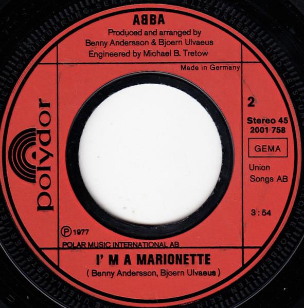 ABBA - Take A Chance On Me / I'm A Marionette - 7 Inch