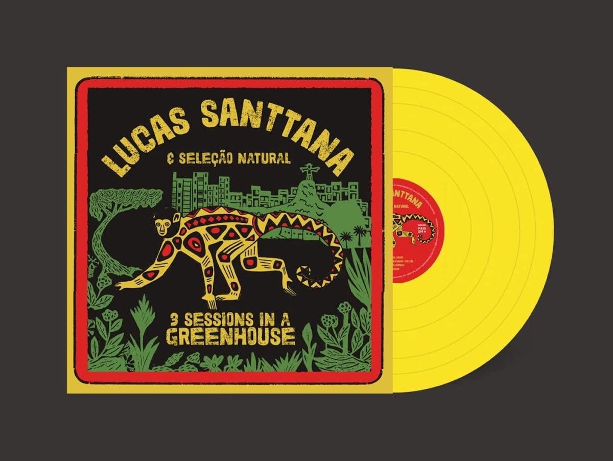 Lucas Santtana - 3 Sessions In A Greenhouse (Yellow Vinyl) - Lp