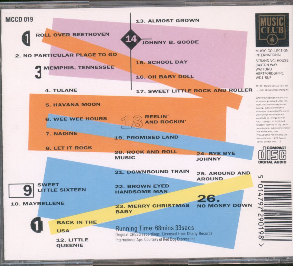 Chuck Berry - Best Of Chuck Berry - Cd