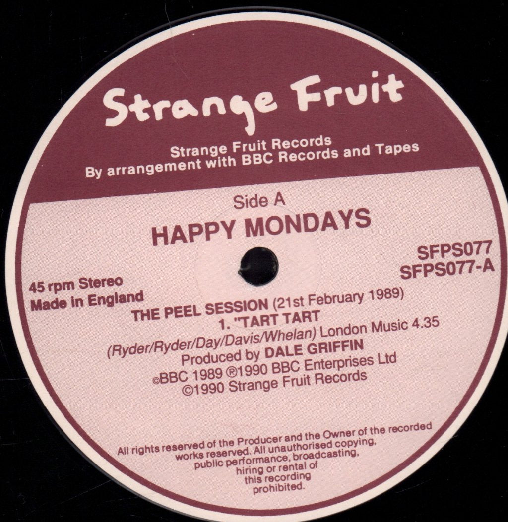 Happy Mondays - Peel Sessions - 12 Inch