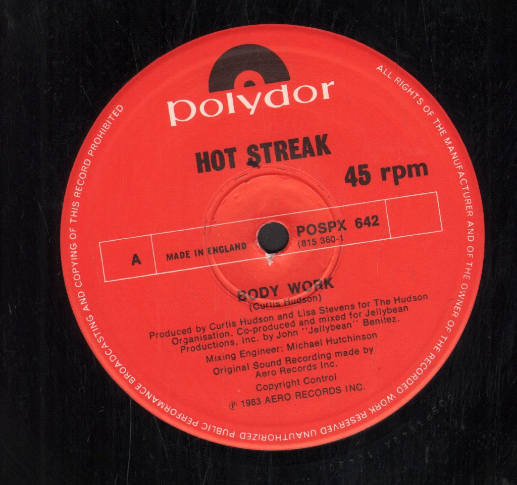 Hot Streak - Body Work - 12 Inch