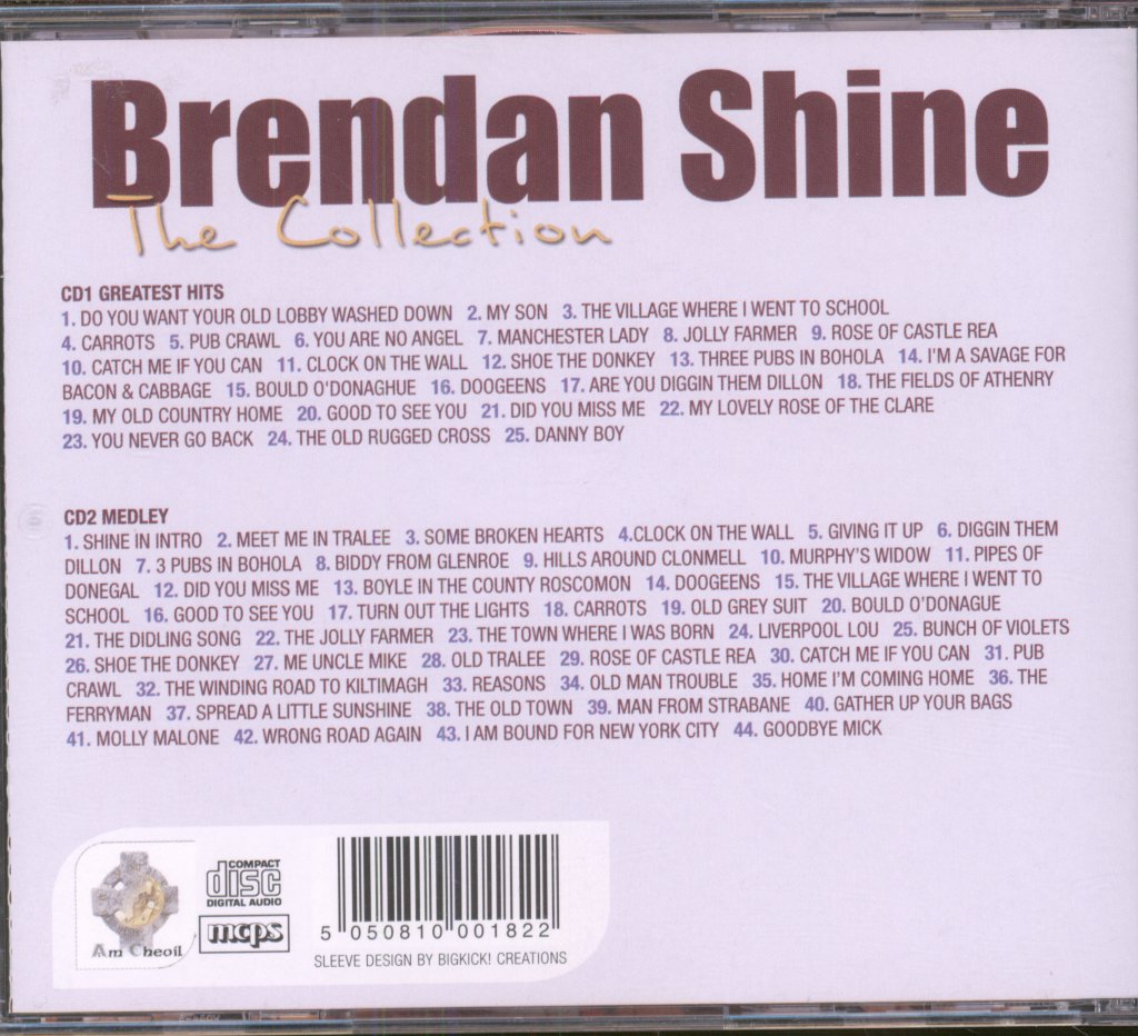 Brendan Shine - Collection - Cd