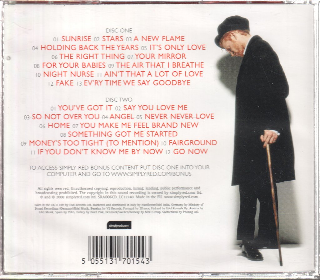 Simply Red - 25 (The Greatest Hits) - Double Cd