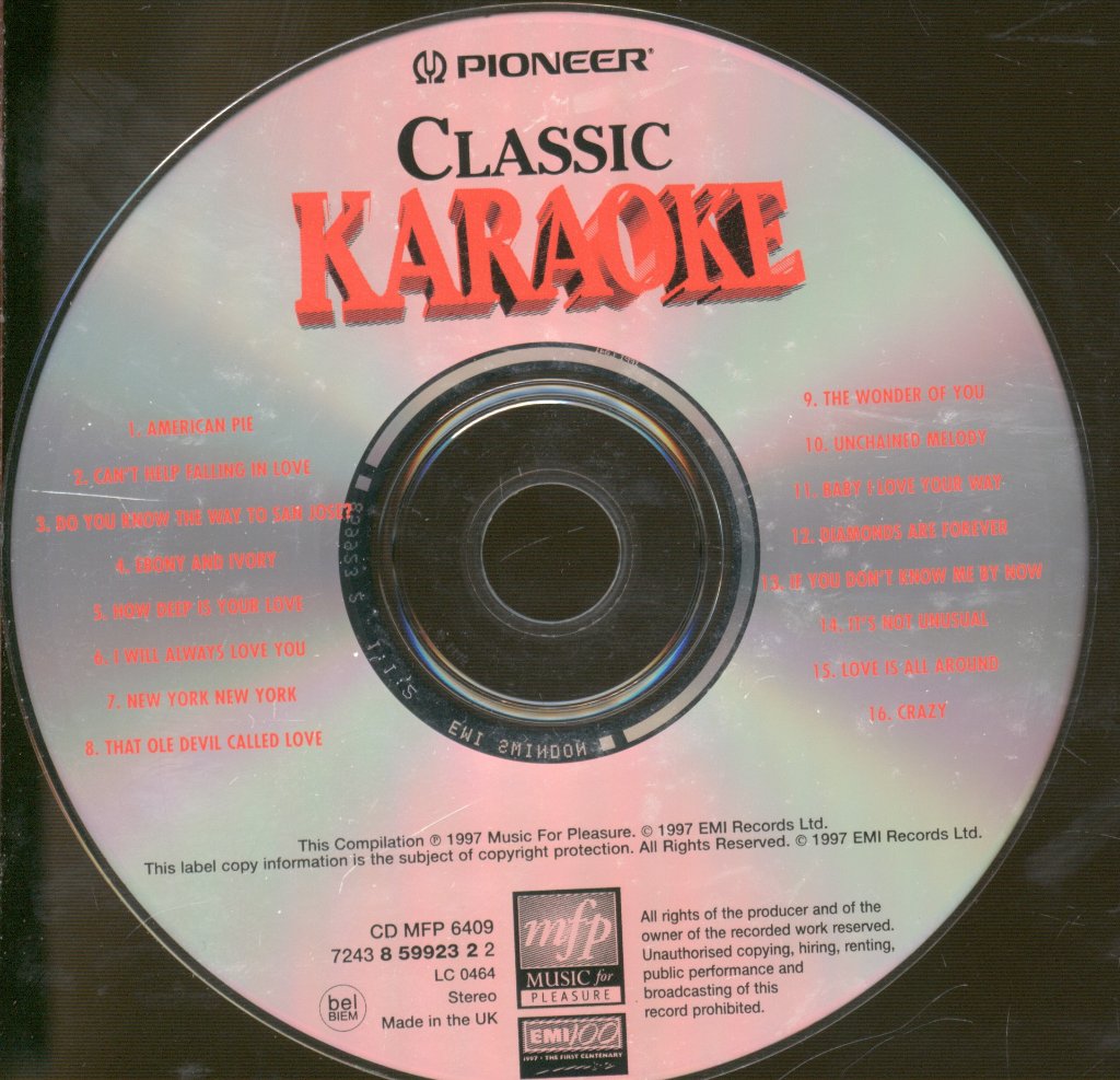 Various Artists - Classic Karaoke - Cd