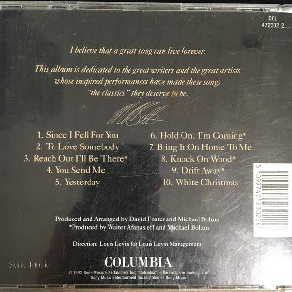 Michael Bolton - Timeless (The Classics) - Cd
