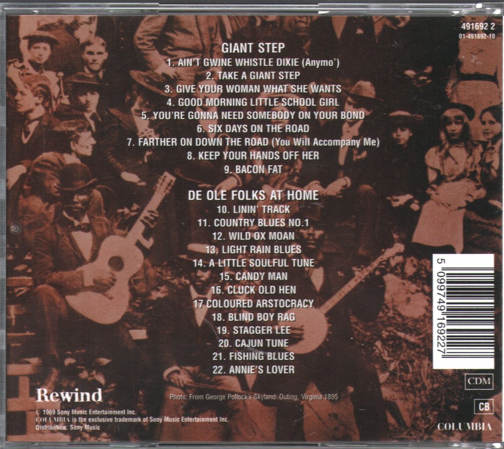 Taj Mahal - Giant Step & De Ole Folks At Home - Cd