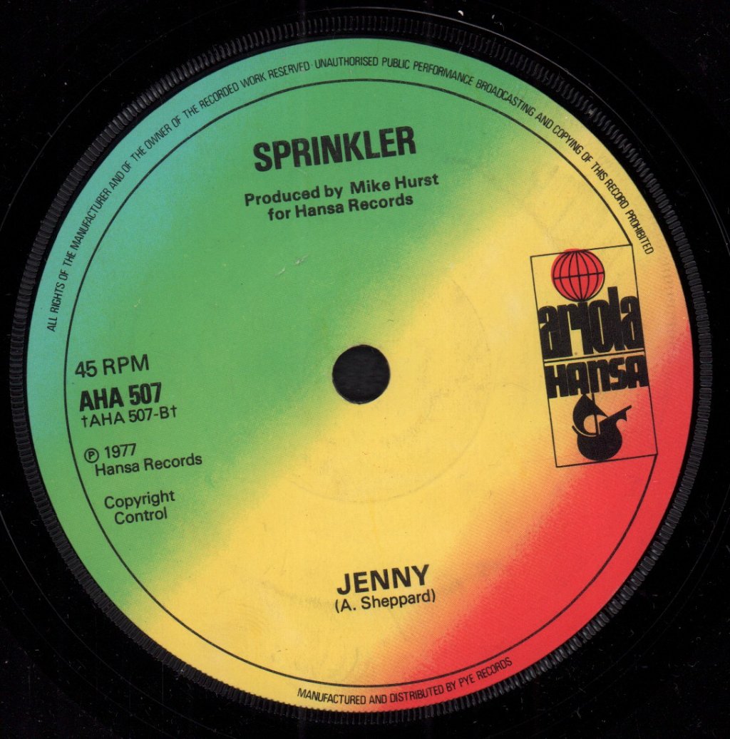 Sprinkler (70'S Group) - Face To Face - 7 Inch