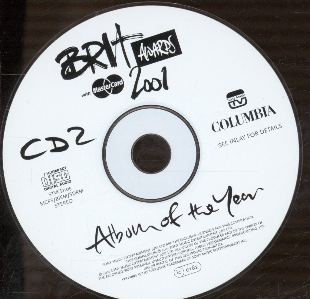 Various Artists - Brit Awards 2001 - Double Cd