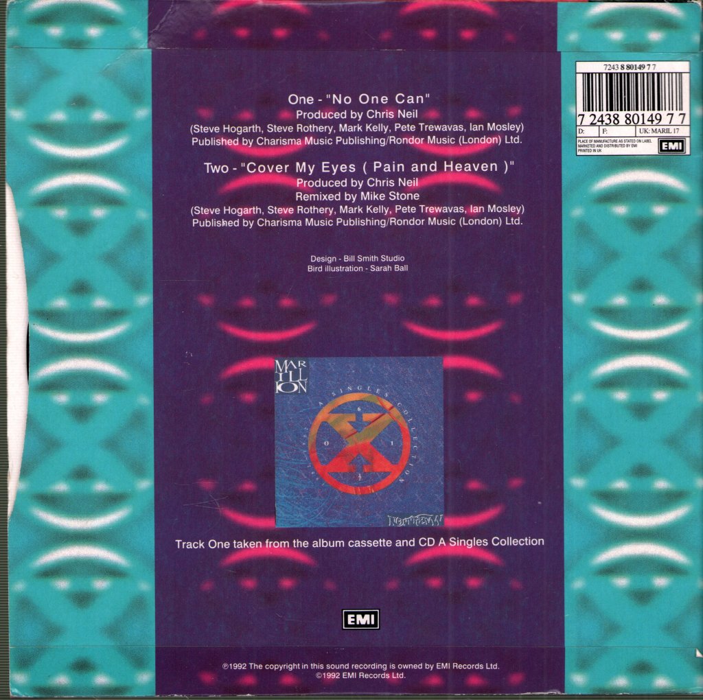 Marillion - No One Can - 7 Inch