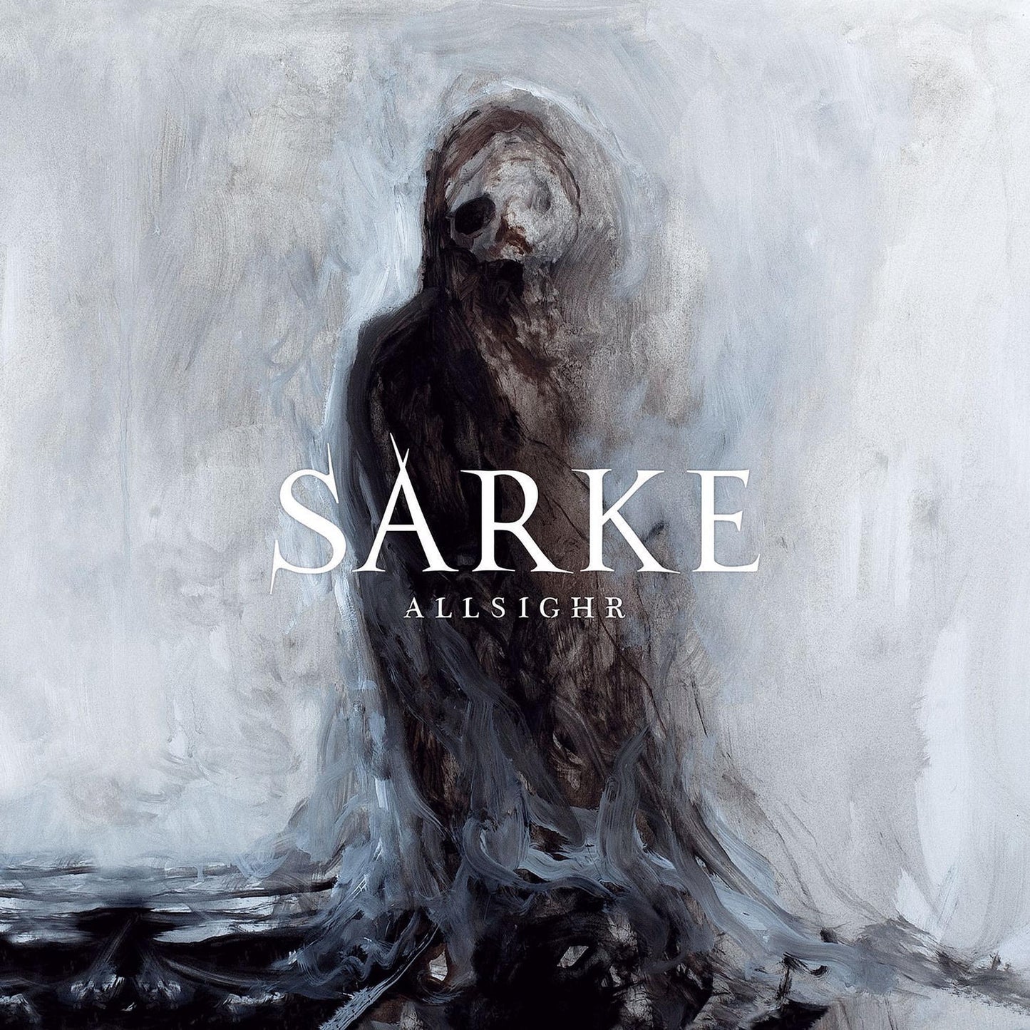 Sarke - Allsighr (Glp Poster Patch - White/Black Marbled Vinyl) - Lp