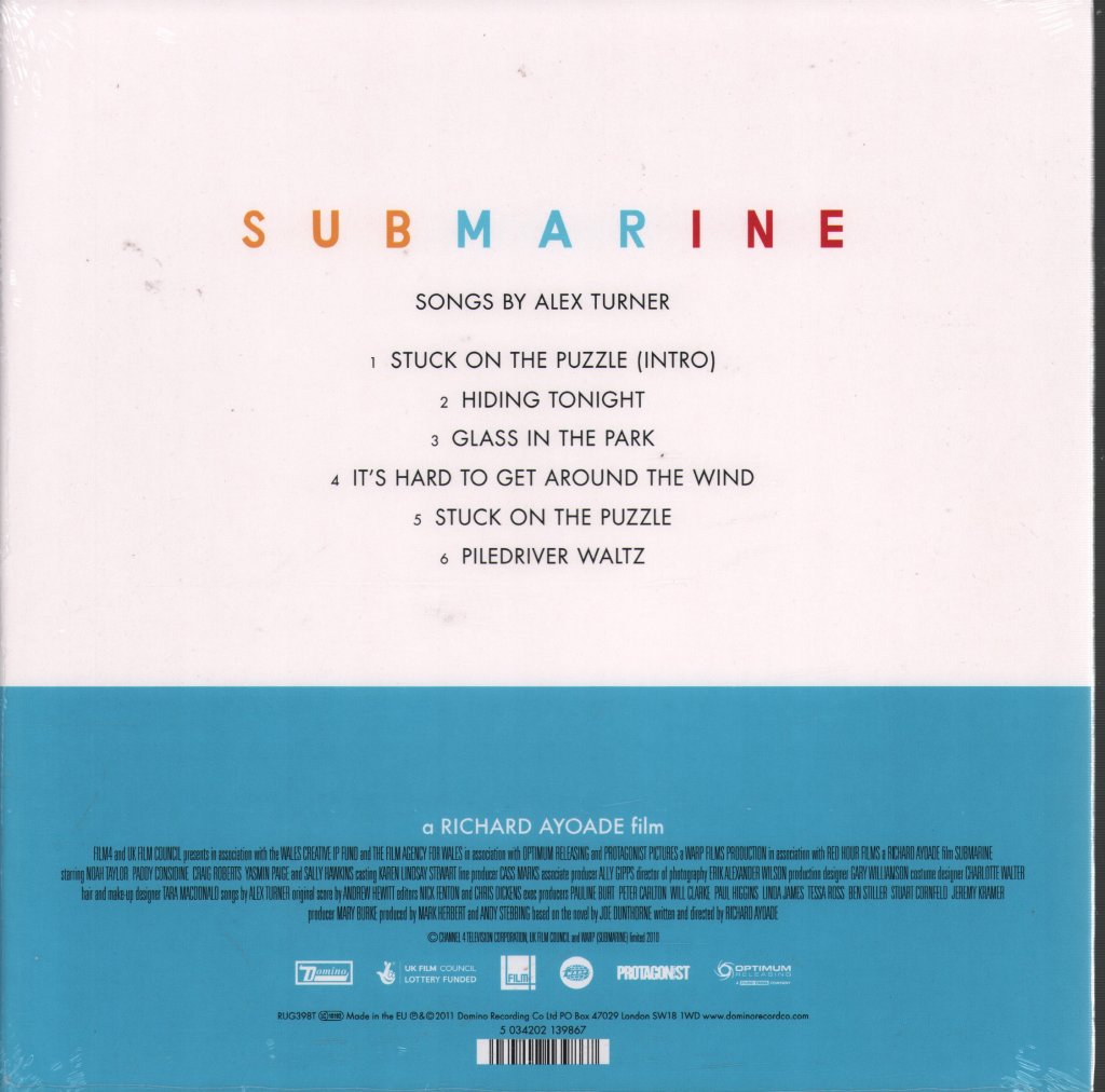 Alex Turner - Submarine - 10 Inch