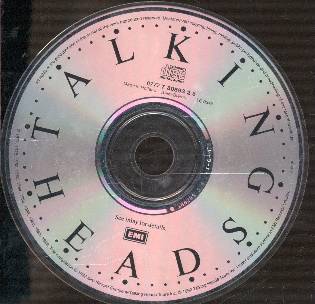 Talking Heads - Best Of — Once In A Lifetime - Cd