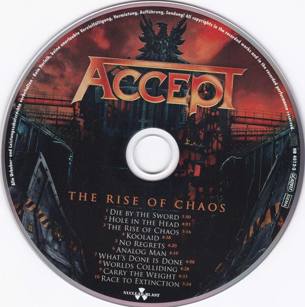 Accept - Rise Of Chaos - Cd