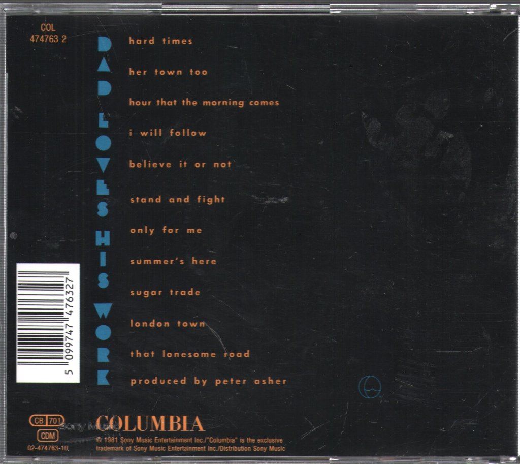 James Taylor - Dad Loves His Work - Cd