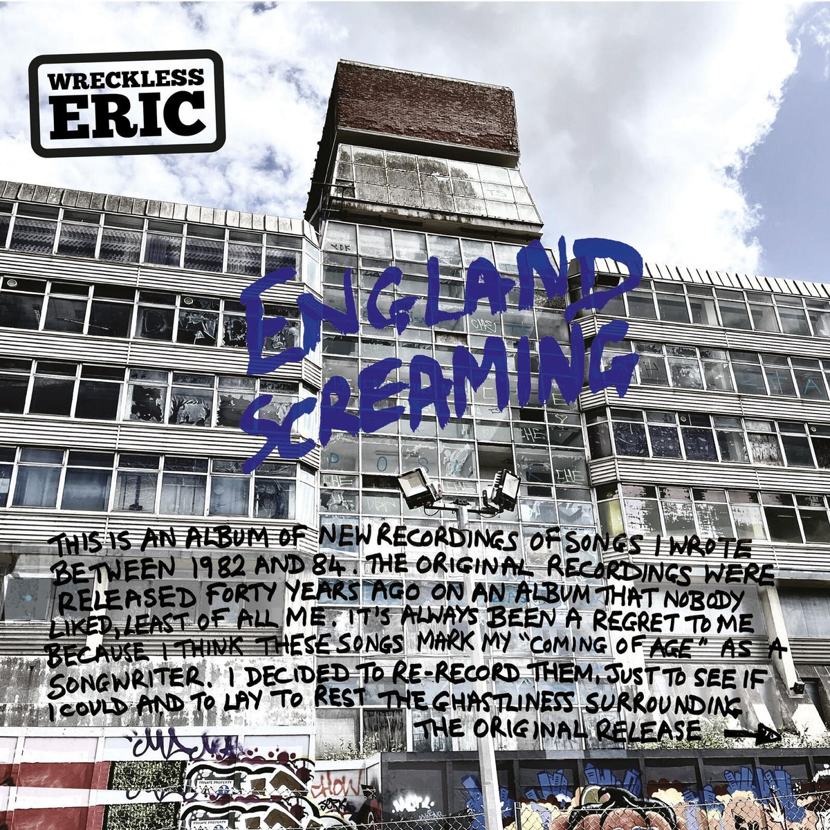 Wreckless Eric - England Screaming - Cd