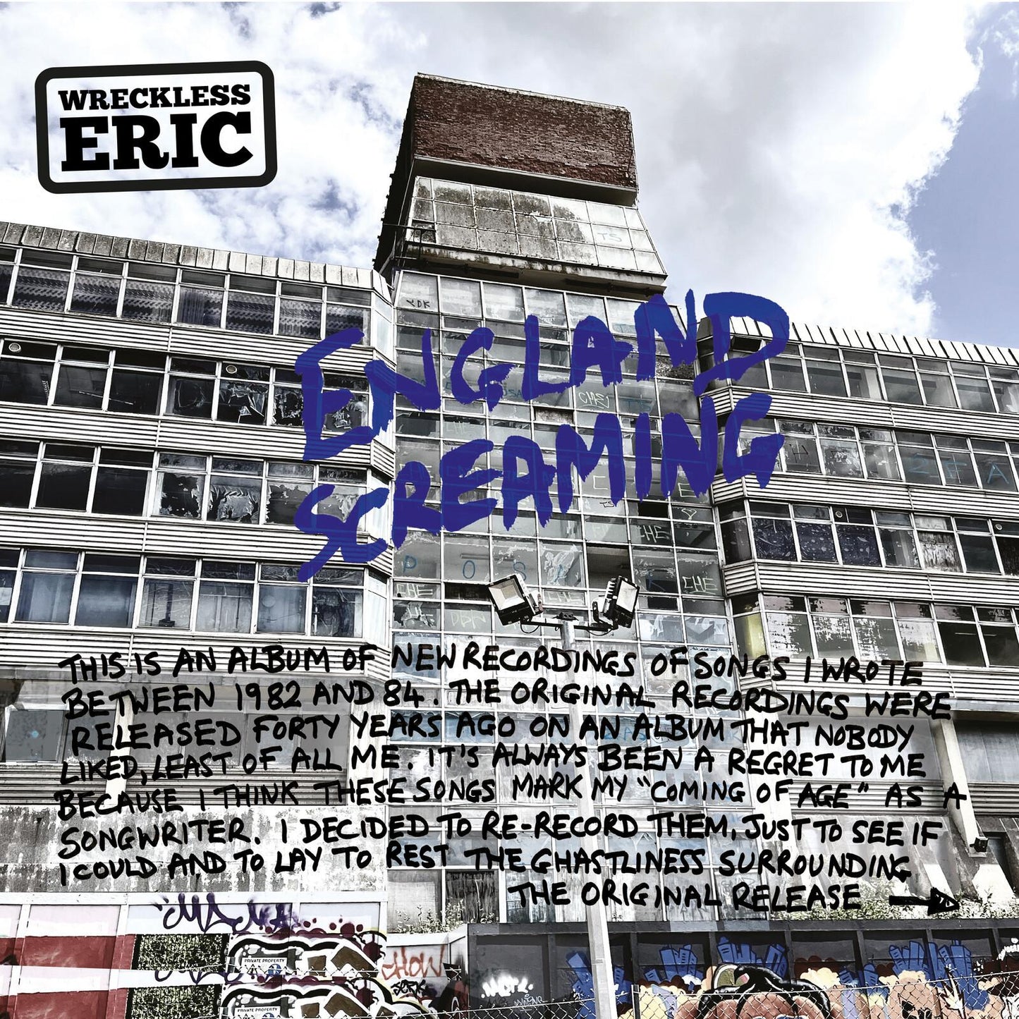 Wreckless Eric - England Screaming - Cd
