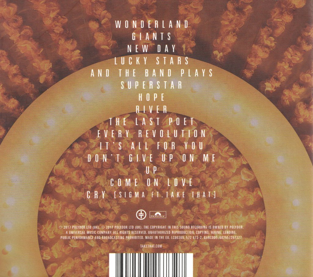 Take That - Wonderland - Cd