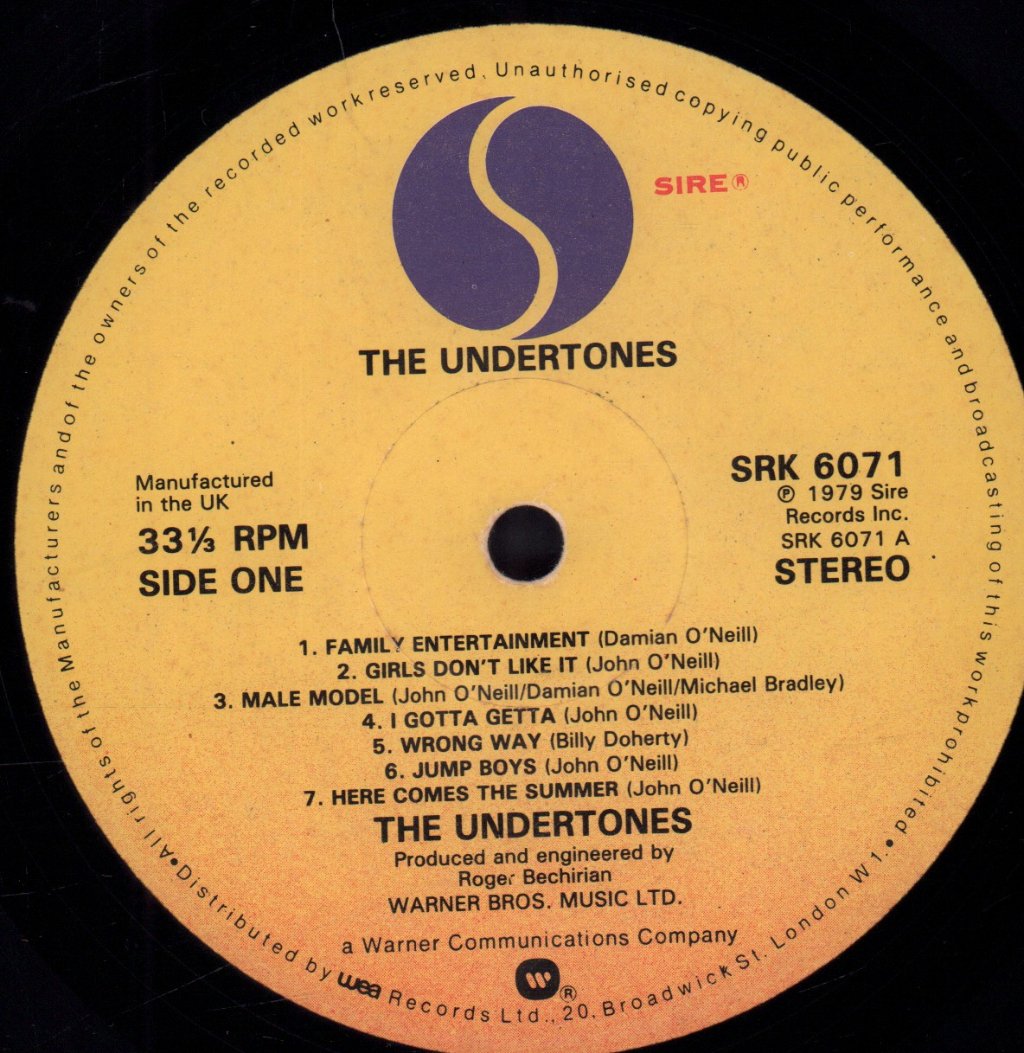 Undertones - Undertones - Lp