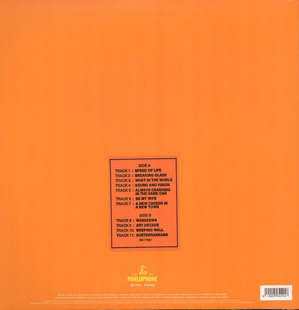 David Bowie - Low - Lp