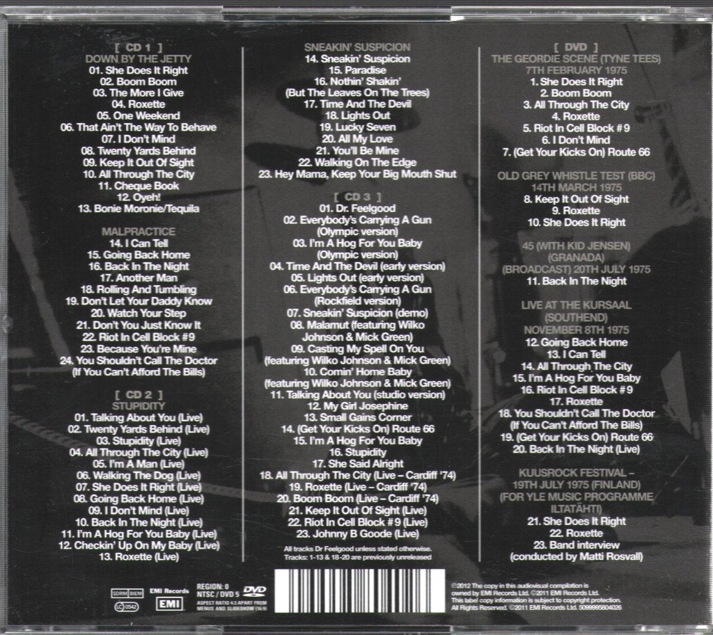Dr. Feelgood - All Through The City (With Wilko 1974-1977) - Cd Set