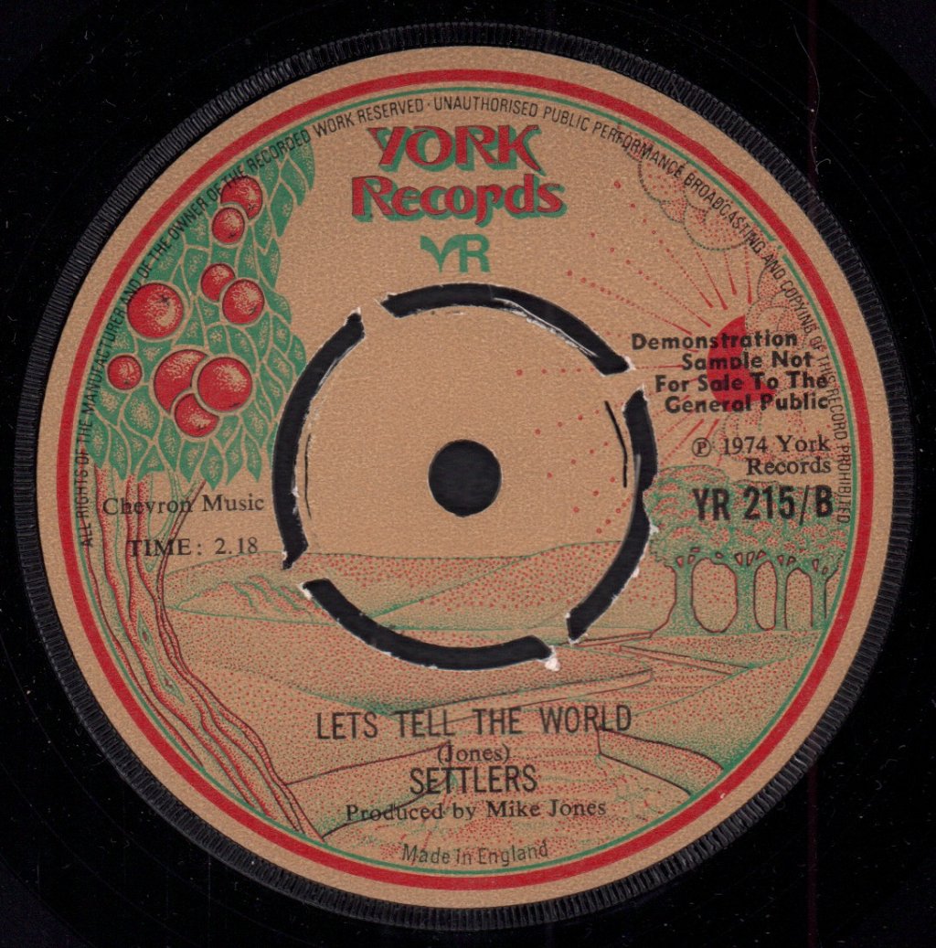 Settlers - On Top Of The World - 7 Inch