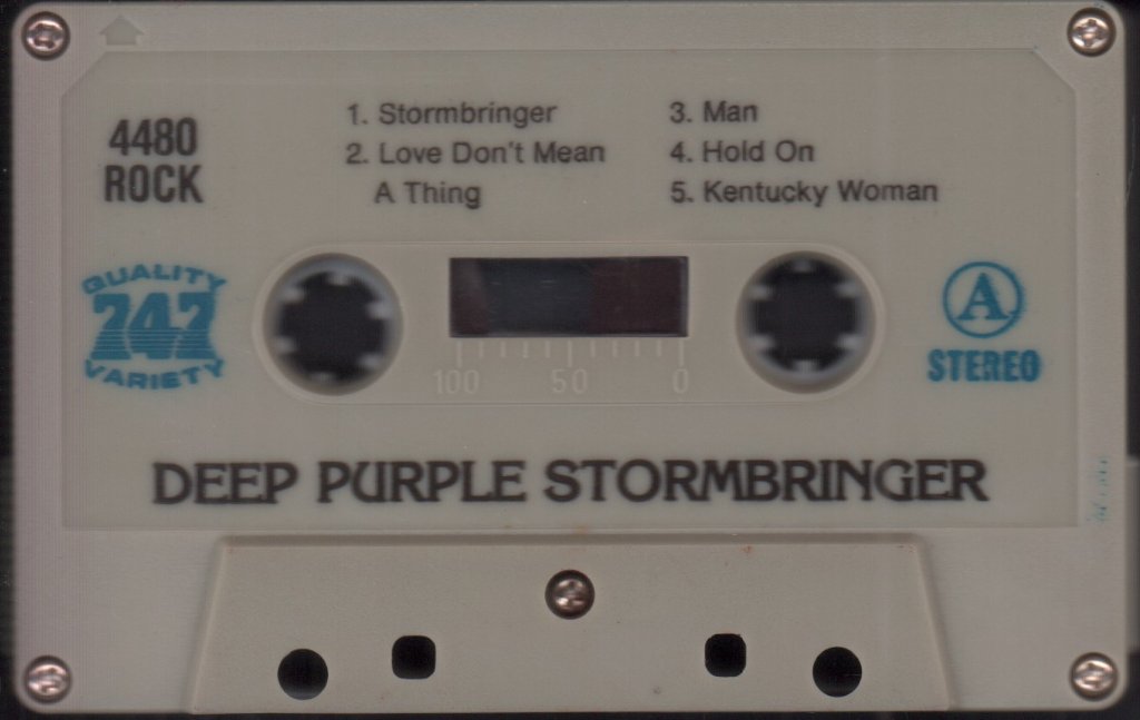 Deep Purple - Stormbringer - Cassette