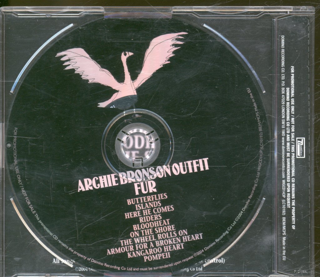 Archie Bronson Outfit - Fur - Cd